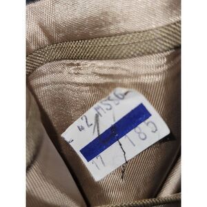 Jones New York Men's 2‎ Button Suit Size 42L 34 x 31 Pants Beige NWOT